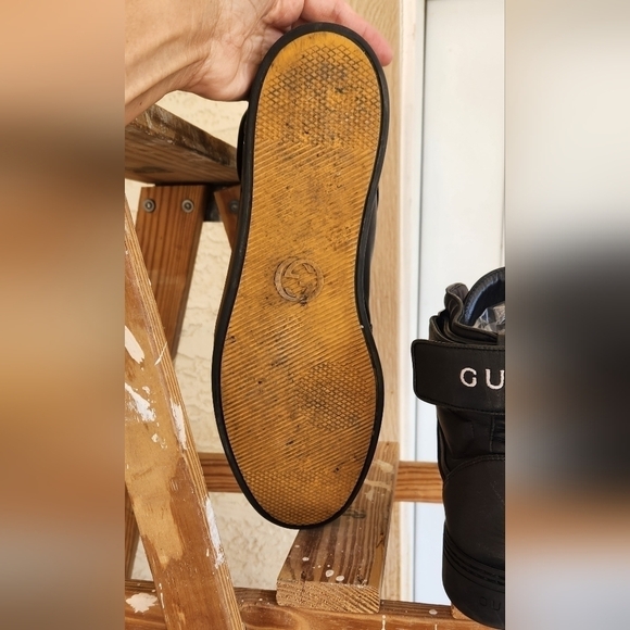 GUCCI HIGHTOP STRAP SNEAKER - Picture 12 of 15